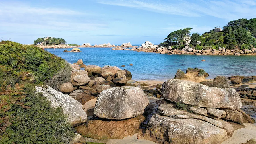 Excursion privée Côte de Granit Rose — taxi local Ploumanac'h Trégastel Bretagne
