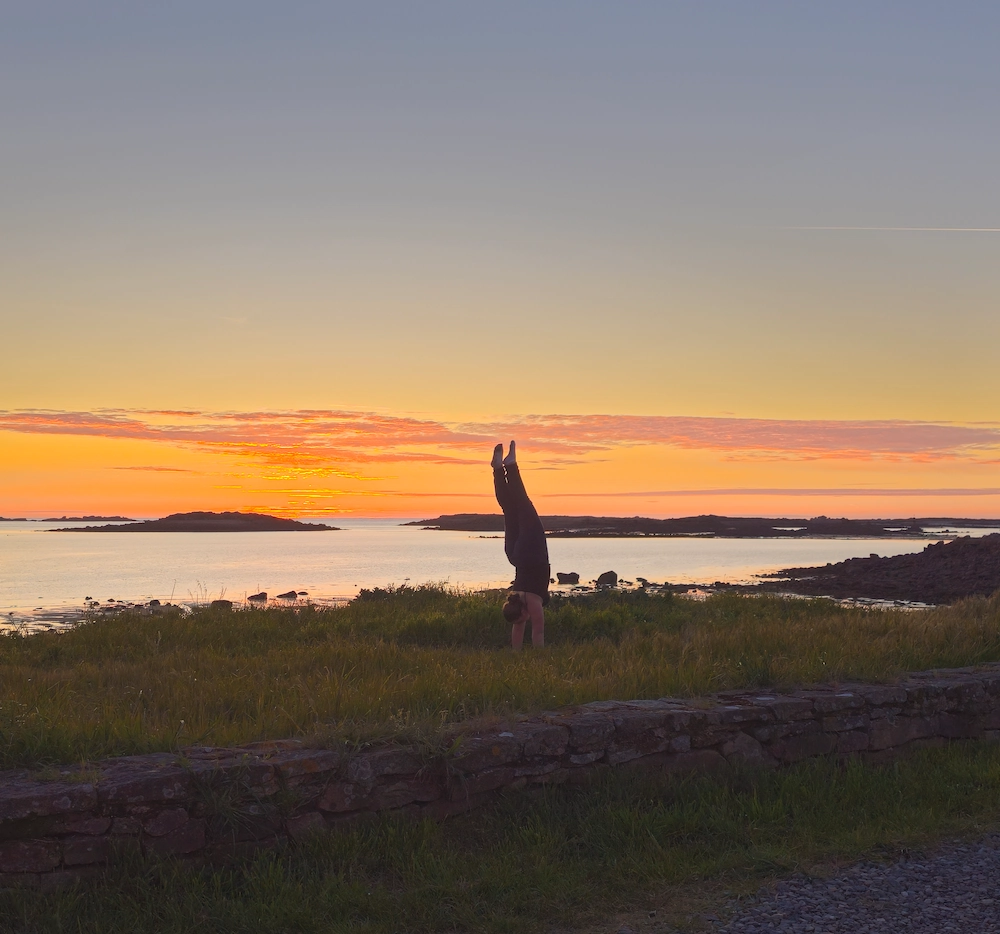 Coucher de soleil sur la baie de Lannion — excursion journée complète Côte de Granit Rose